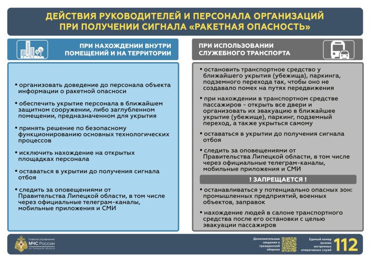 Памятка при красном уровне опасности Памятка при красном уровне опасности.